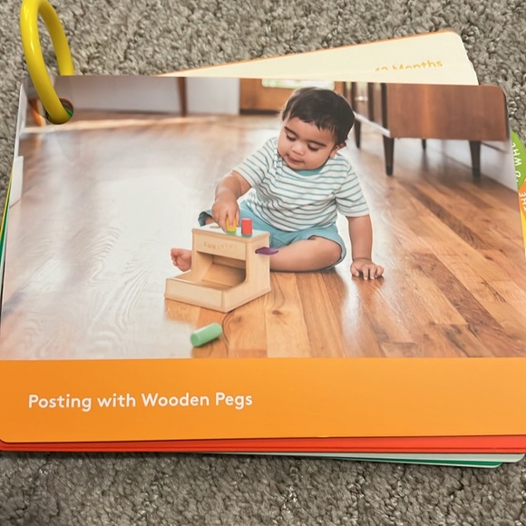 Lovevery Wooden Peg Drop and First Blocks 6 pieces - Picture 5 of 6